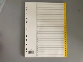 Index paper