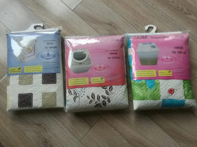 Washing machine cover dust cover