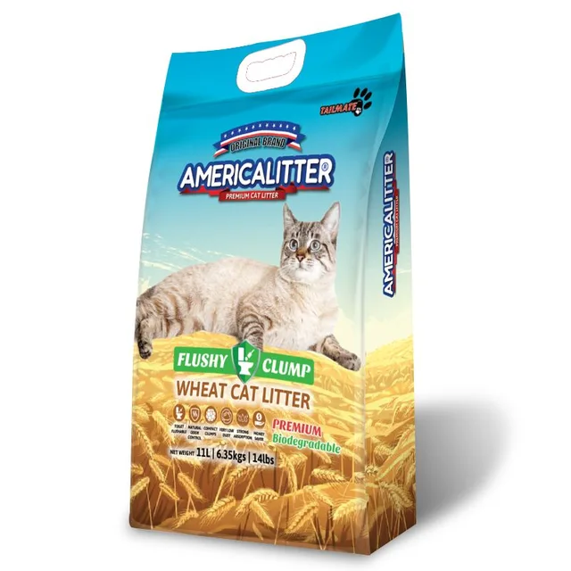 Americalitter Wheat Cat Litter Premium