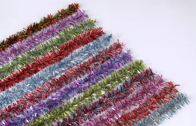 Christmas/party/wedding/matt tinsel garland 2023new 2022new