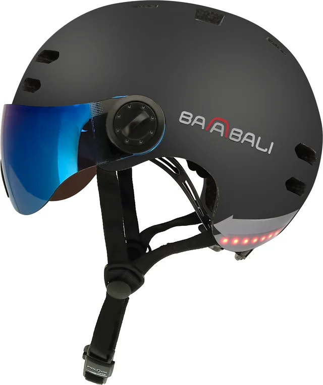 Urban Helmet with Wireless Turn Signal and Bluetooth+visor