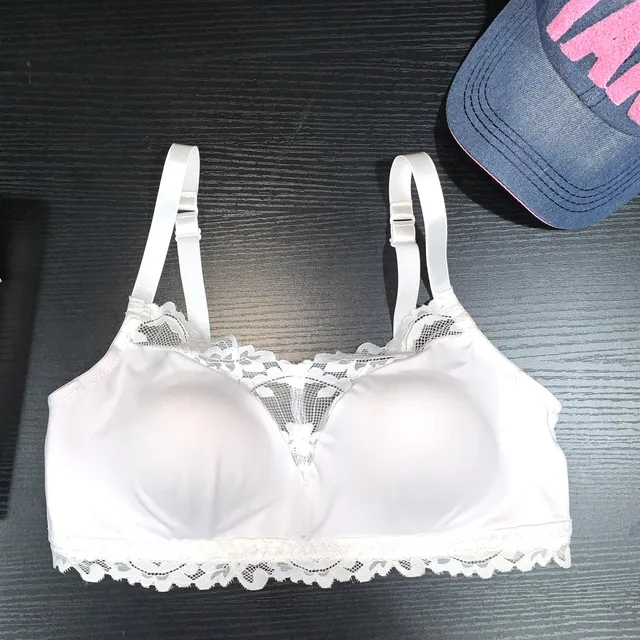 Wireless adjustable lace soft bra sexy bra basic underwear lingrie