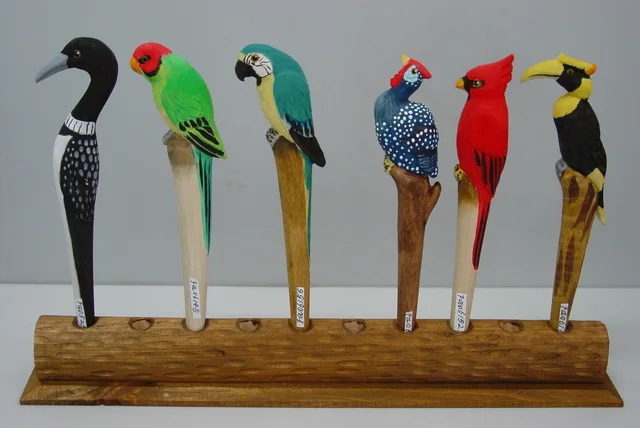 Wood Carved Pen
