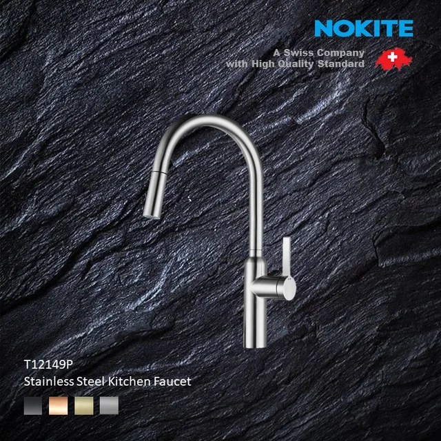 T12149P Stainless Steel Kitchen Faucet