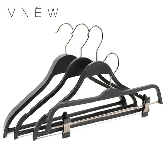 Zara style plastic clothing hangers