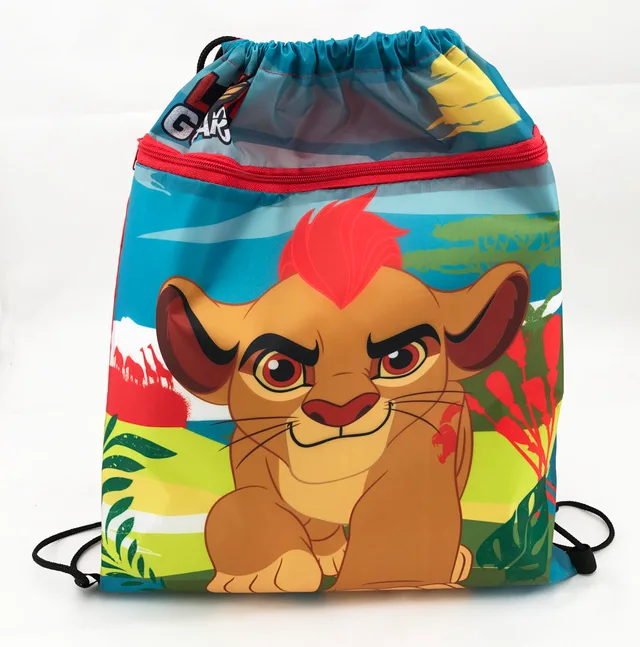 Kids use school drawstring sport bag