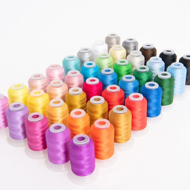 120D/2 100% Polyester Embroidery Thread
