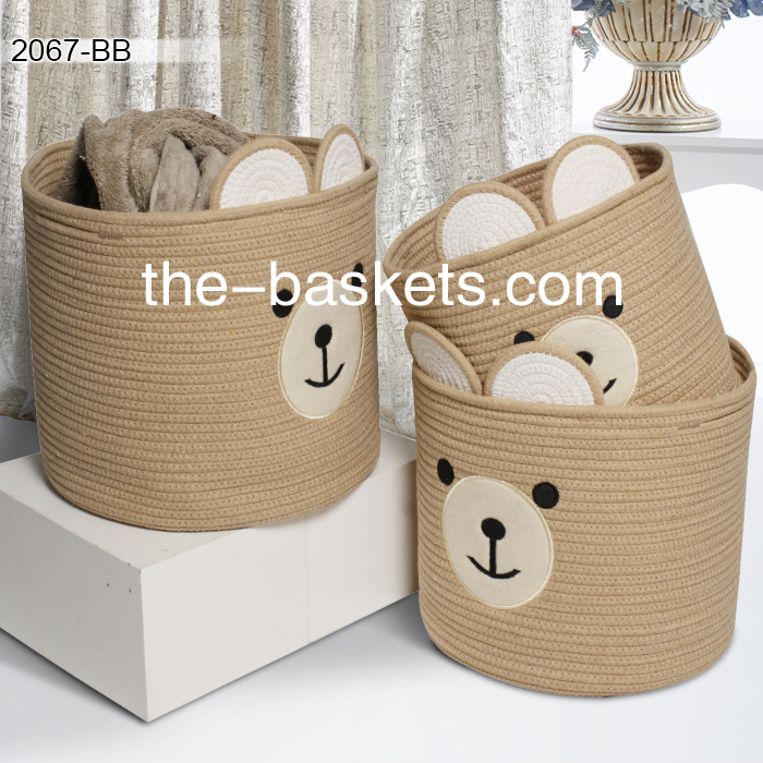 0-cotton rope basket