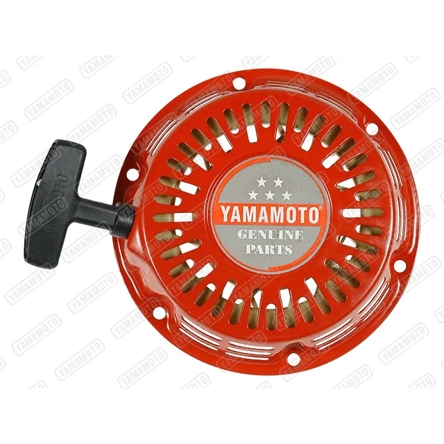 YAMAMOTO_GX160_Recoil Starter Assy._Steel Ratchet. Red Cover