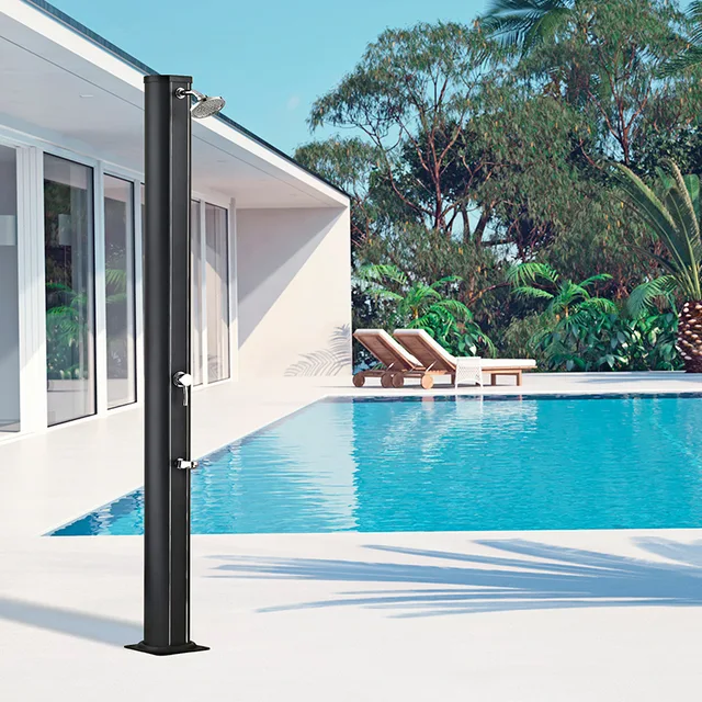 Rectangular-Bending Aluminum Solar Shower