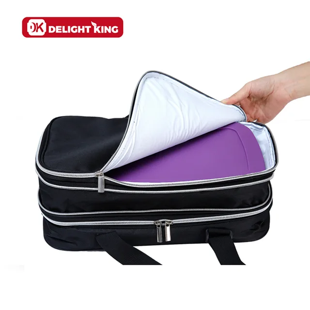 High borosilicate glass bakeware glass baking dish set with PP lid and bag glass baking tray and bag