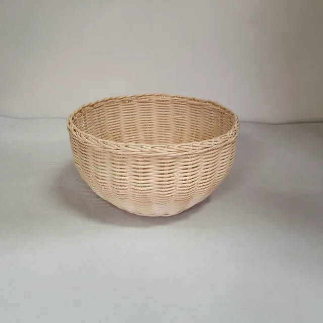 Rattan tray ceramic tray