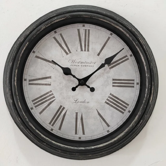 12 inch large size clock new style item number 1203B