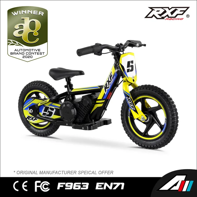 2020 German Automotive Brand Contest Winner Apollo Rxf Sedna 12 Electric Balance Bike, Cross Bike