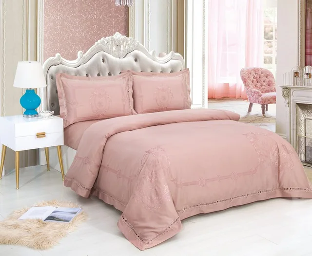 #320 100%cotton Embroidery Duvet Coverset