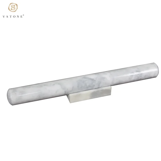Marble rolling pin with marble stone stand