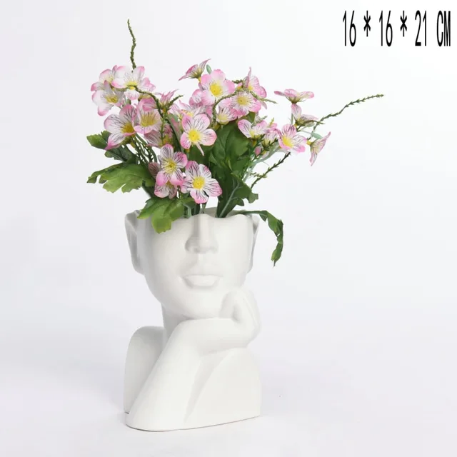 Ceramic Figure flowerpot