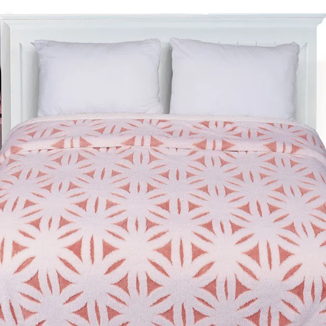 Jacquard Sherpa Blanket