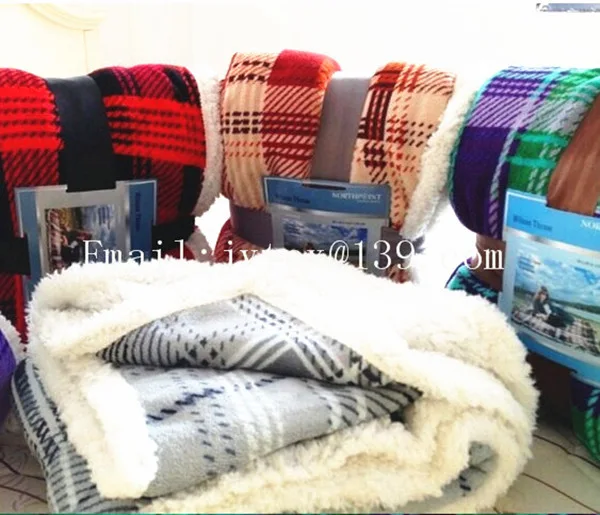 Fleece coral flannel blanket beddings