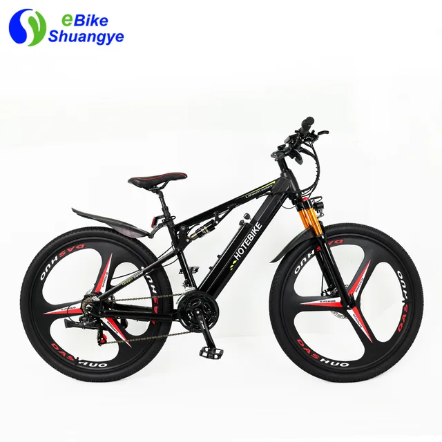 29 inch full suspension mountain electric bicycle