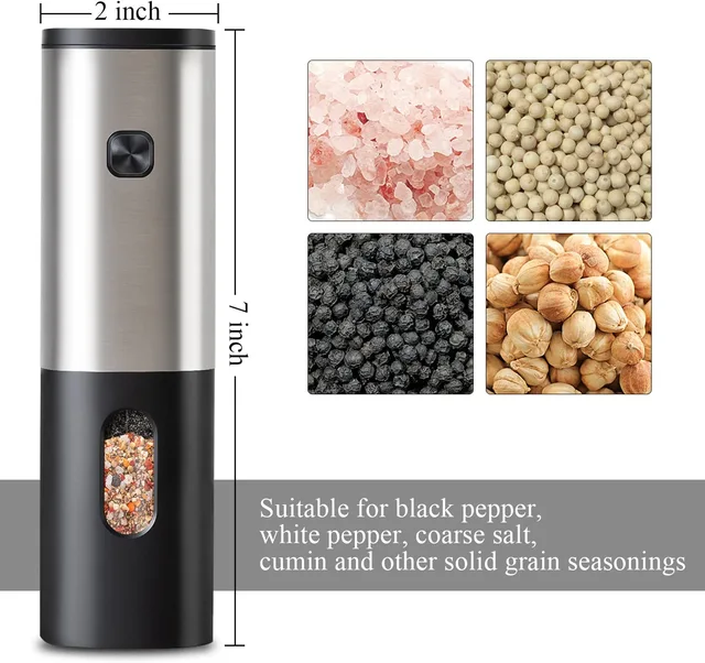 Electric Salt and Pepper Grinder