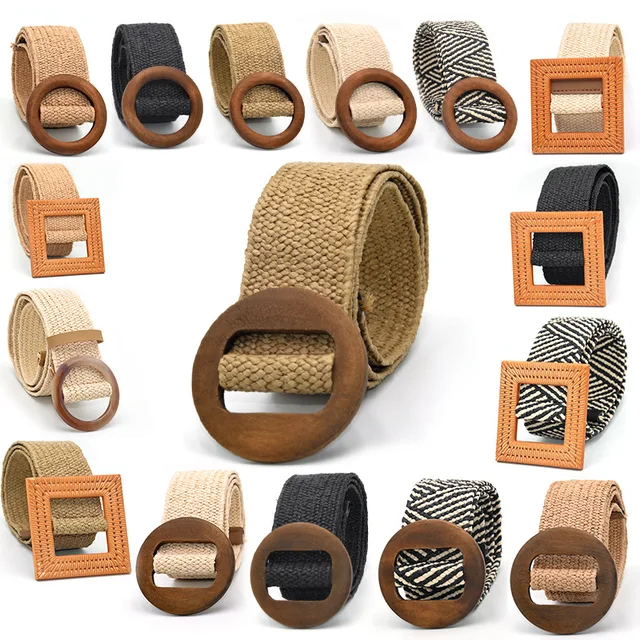 Ladies weave belts