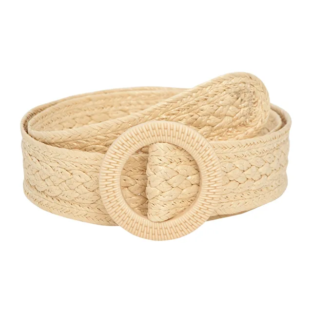 Ladies straw belts for summer season