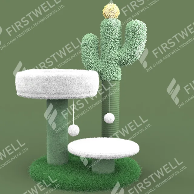 Cactus Shaped Cat Tree