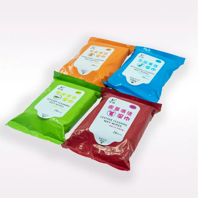 Multi-functional leather cleaning wipes/ leather cleaning wipes/ OEM cleaning wipes