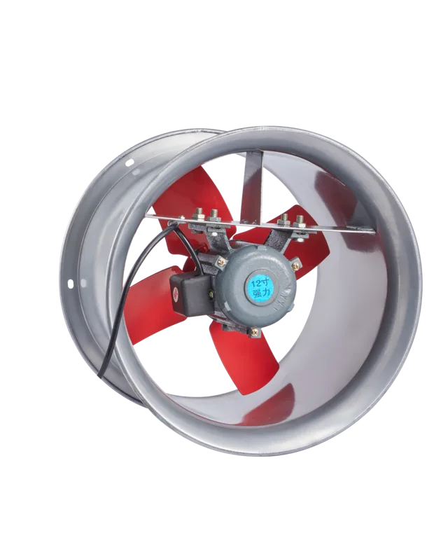 Industrial drum exhaust fan