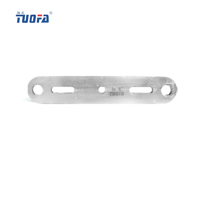 Tuofa section strap Overhead Line Fittings Hot Dip Galvanized