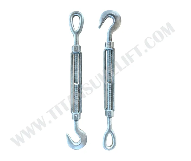 Us Type Drop Forged Turnbuck Hook And Eyele Hook And Eye