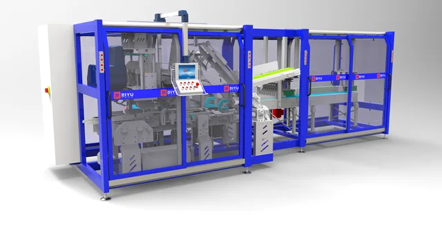 Side loading case packer