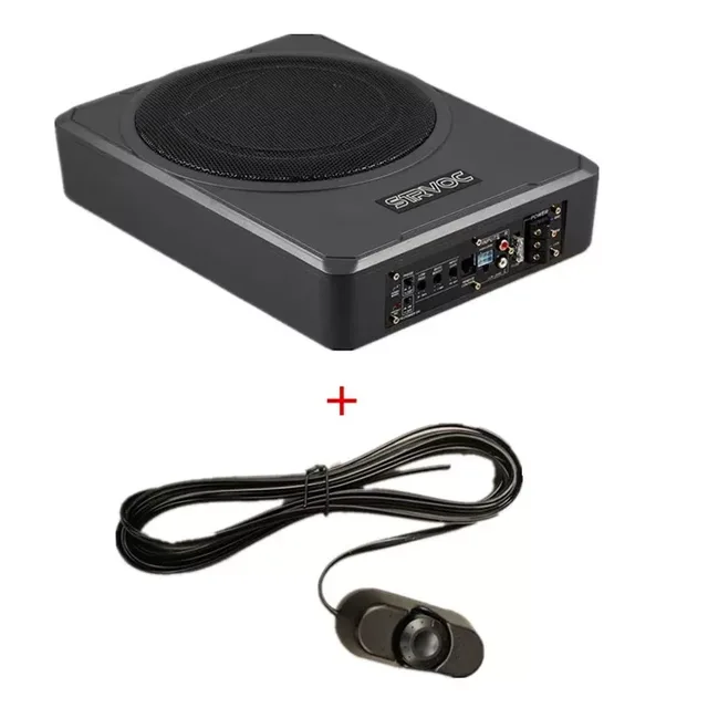 10-inch ultra-thin 12V car Subwoofer high-power paired aluminum alloy subwoofer