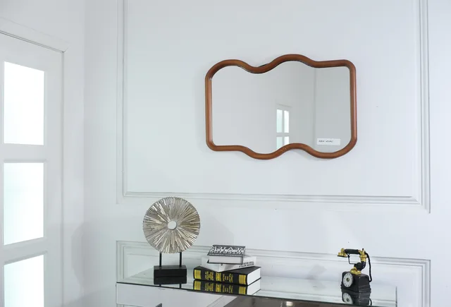 Decor mirror / wood mirror / wooden framed mirror