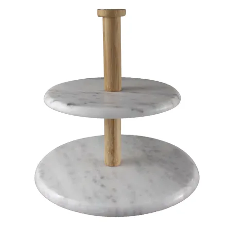 Nature marble cakestander