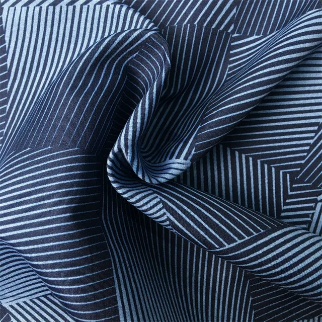 OBLPR002 Printed fabric for beach shorts, Printed peach skin.