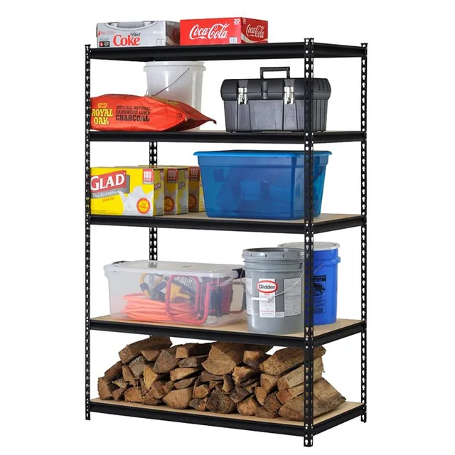 Steel shelving boltless easy assembly