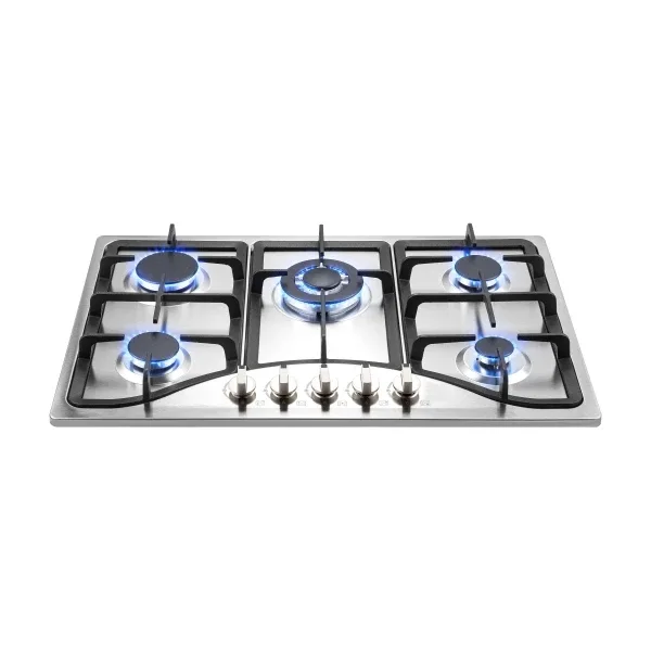 5 Burner Stainless Steel Gas Hob|MGBS-765 Gascooktop gas stove 760mm