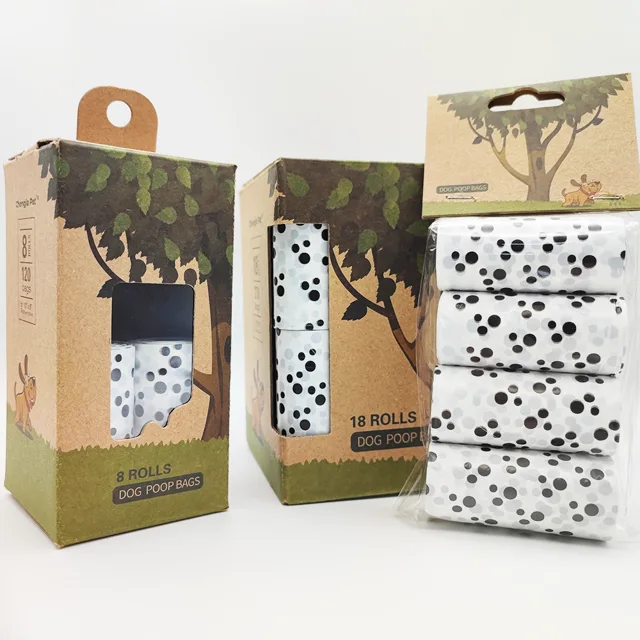 Biodegradable dog poop bag