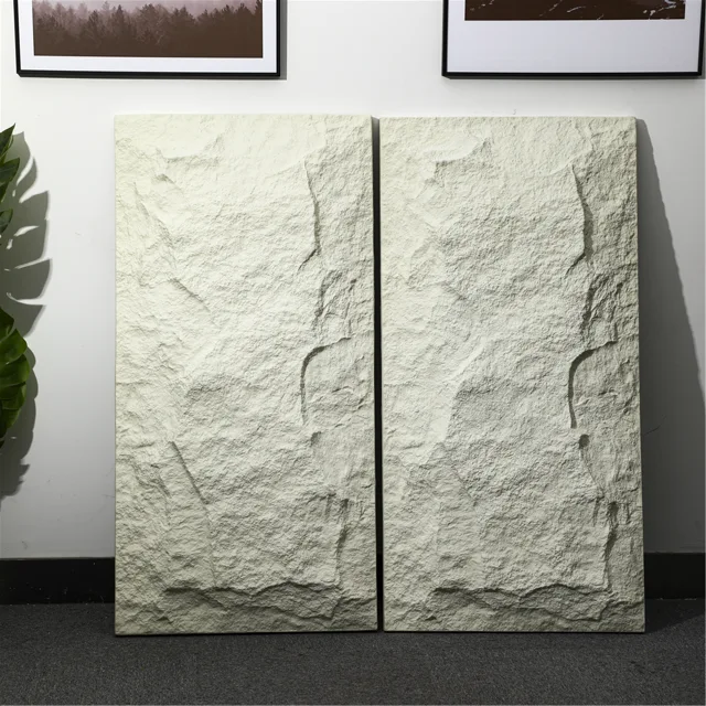 PU stone wall panels faux interior artificial cladding materails
