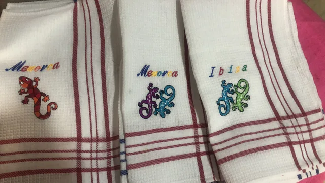 Embroidery Kitchen Towel