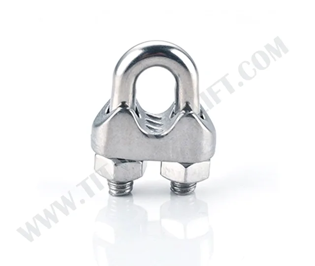 DIN741 Wire Rope Clip, Stainless Steel, AISI 304 or 316