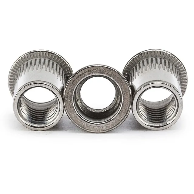 Rivet nuts flat heads furniture metal