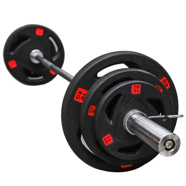 Rubber gym weightlifting barbell plate weight disc plate colorful bumper plates