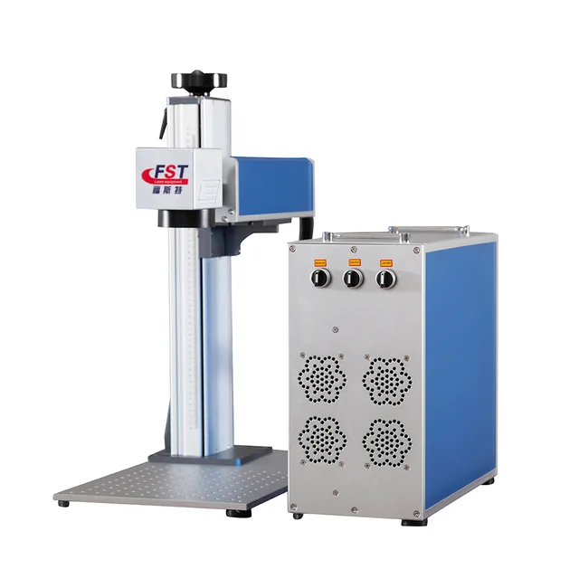 FST split model fiber laser marking machine raycus jpt max 2022 best-selling for metal marking