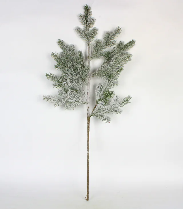 L83cm Branches for decoration snow finish