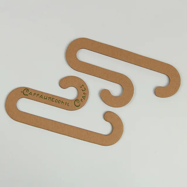 Custom logo printing socks cardboard hanger