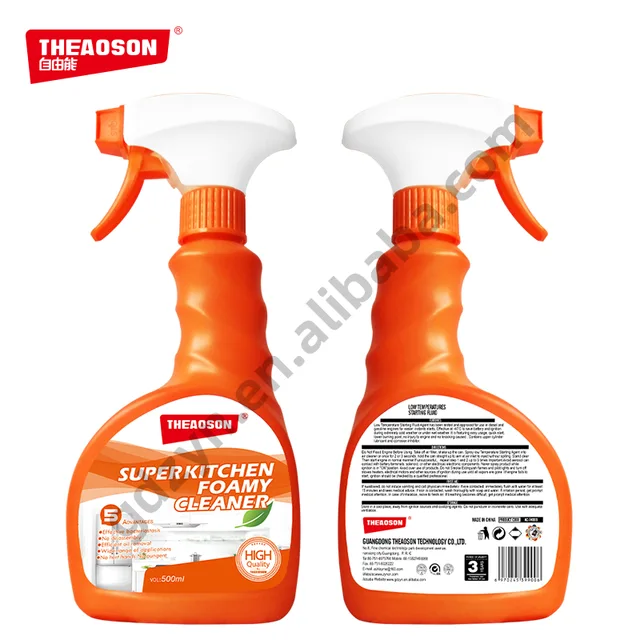 Super kitchen foamy cleaner
