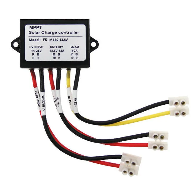 150w Ip 67 Mppt Solar Charge Controller 10a 13.8v 99% Efficiency
